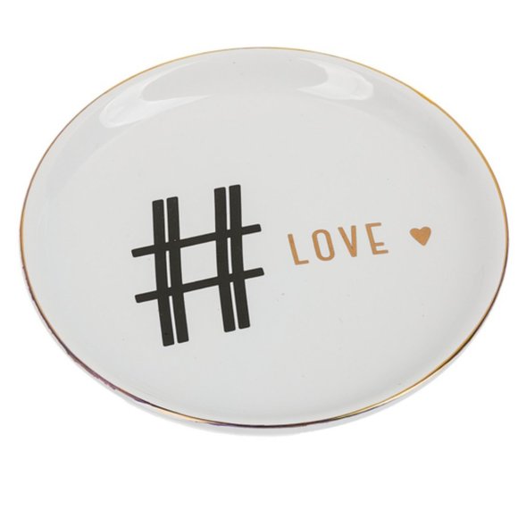 3 For $15 Love Trinket Dish NEW - Picture 2 of 3